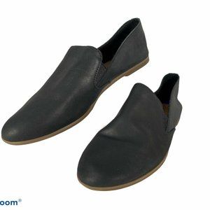 Lucky Brand Women's Size 8 1/2 Navy Blue Flats Lea